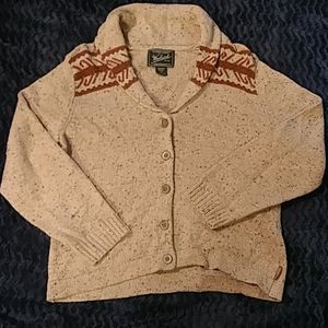 Woolrich Womens Button Up Front Cardigan